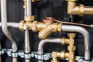  Plumbing, fixing pipes and fittings for connection of water or gas systems