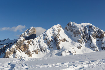 Winter in the mountains
