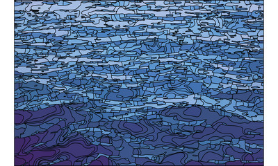 colourful background, wave pattern vector