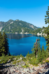 Snow Lake in Washington, USA