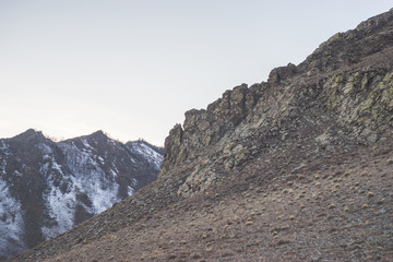 Fototapeta premium Sarma Gorge, mountain, passes, Sarma terrain