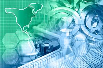 Electronic device and map