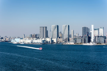 東京湾の風景