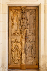 VALENCAY / FRANCE - JULY 2015: Detail of interior of Valencay castle in Loire Valley, France
