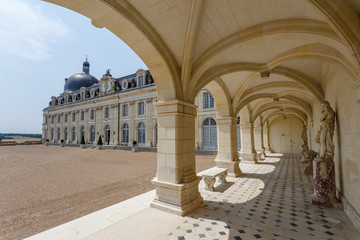 VALENCAY / FRANCE - JULY 2015: View to Valencay castle in Loire Valley, France