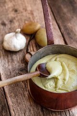 aligot préparation