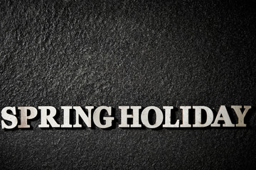Word spring holiday