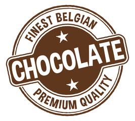 Belgian Chocolate Stamp