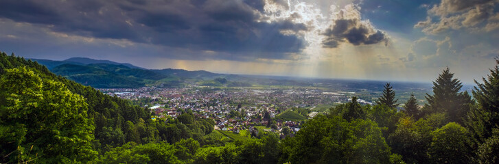 Aussicht auf Oberkirch 