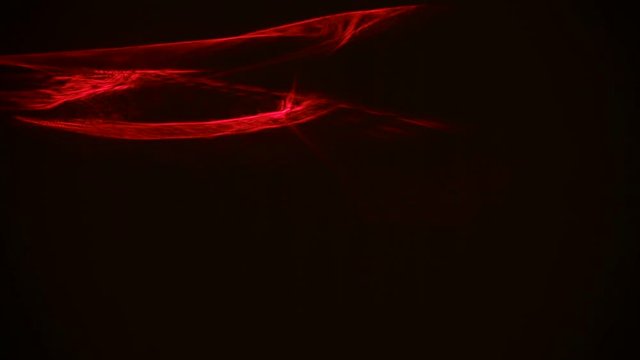 Red streaks light abstract animation background. Seamless Loop