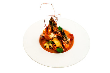 seafood tomato soup