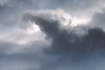 Fun shaped cloud