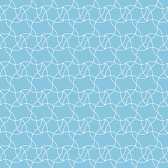 Vector seamless pattern, geometric ornament for textile print