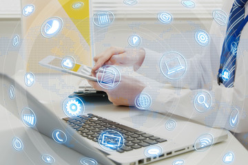 ビジネスマン　顔無し