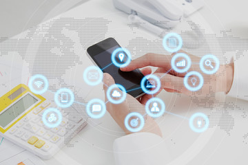 ビジネスマン　顔無し