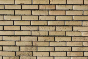 yellow brick wall texture background