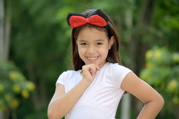 A Female And Happiness