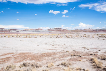 Petrified Forest National Park in Arizona,  Teepee Area, USA