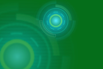 Abstract technology light circle background.