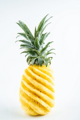 Pineapple on white background