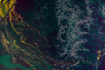 Naklejka premium Abstract space - ART. Natural luxury. Stones like marble contain the entire history and mysteries of galaxies, adding a sense of mysticism to their innate beauty.