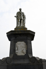 Albert statue in Tenby, Wales