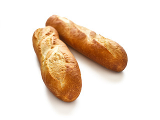 French baguette with crispy crust
