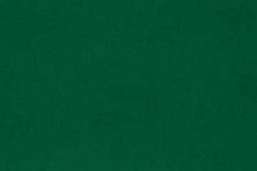 Green background, velvet paper texture, top view