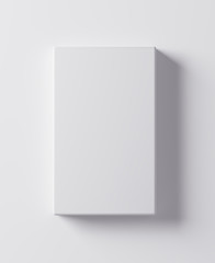 White box template  - 3D illustration - obrazy, fototapety, plakaty
