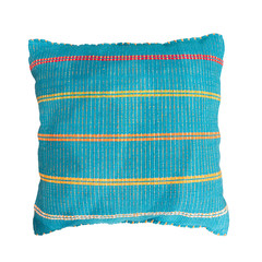 Soft blue pillow