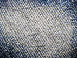 Jeans texture, denim fabric. Denim background texture for design. Blue jeans texture for any background.
