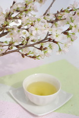 さくらと煎茶