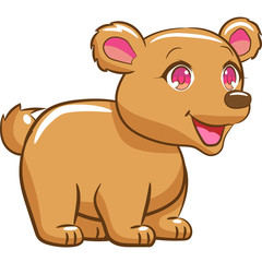 bear vector clipart