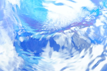 Beautiful blue sky wallpaper background