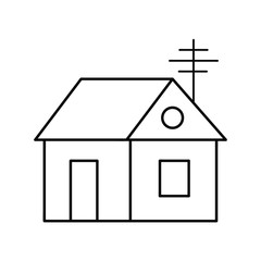 home line vector icon
