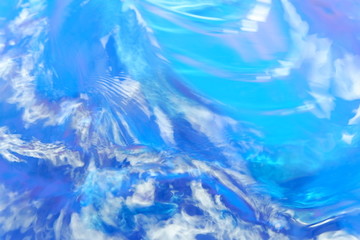 blue water background