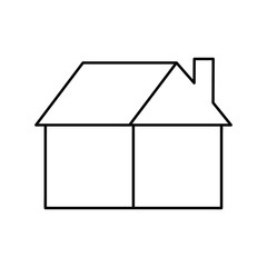 home line vector icon