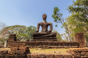 Buddha statue at Wat Phra Kaew temple