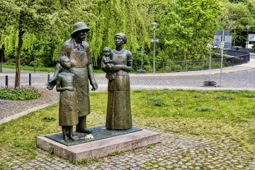 Albert Schweitzer Denkmal in Weimar, Deutschland