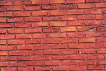 red brick wall background