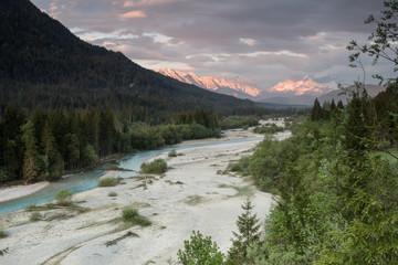am Anfang der Isar
