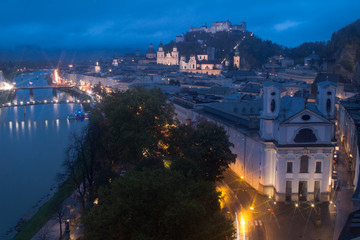 Abendstimmung in Salzburg