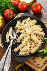Pasta with minced meat