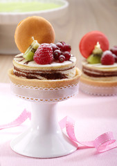 cheesecake with fruit
