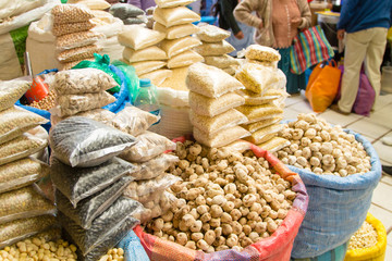 Sucre traditional market, Bolivia.