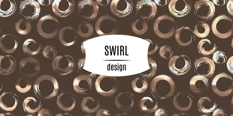 Swirl pattern abstract vector graphic texture. Abstract illustration