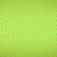 Abstract texture in green and golden colors.