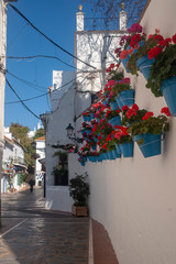 Fototapeta na wymiar hermosos pueblos de Andalucía, Marbella en la provincia de Málaga