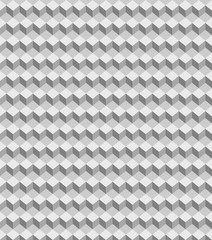 Black and white cube shape pattern background.