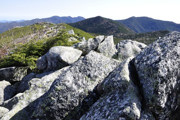 奥秩父山塊の縦走路